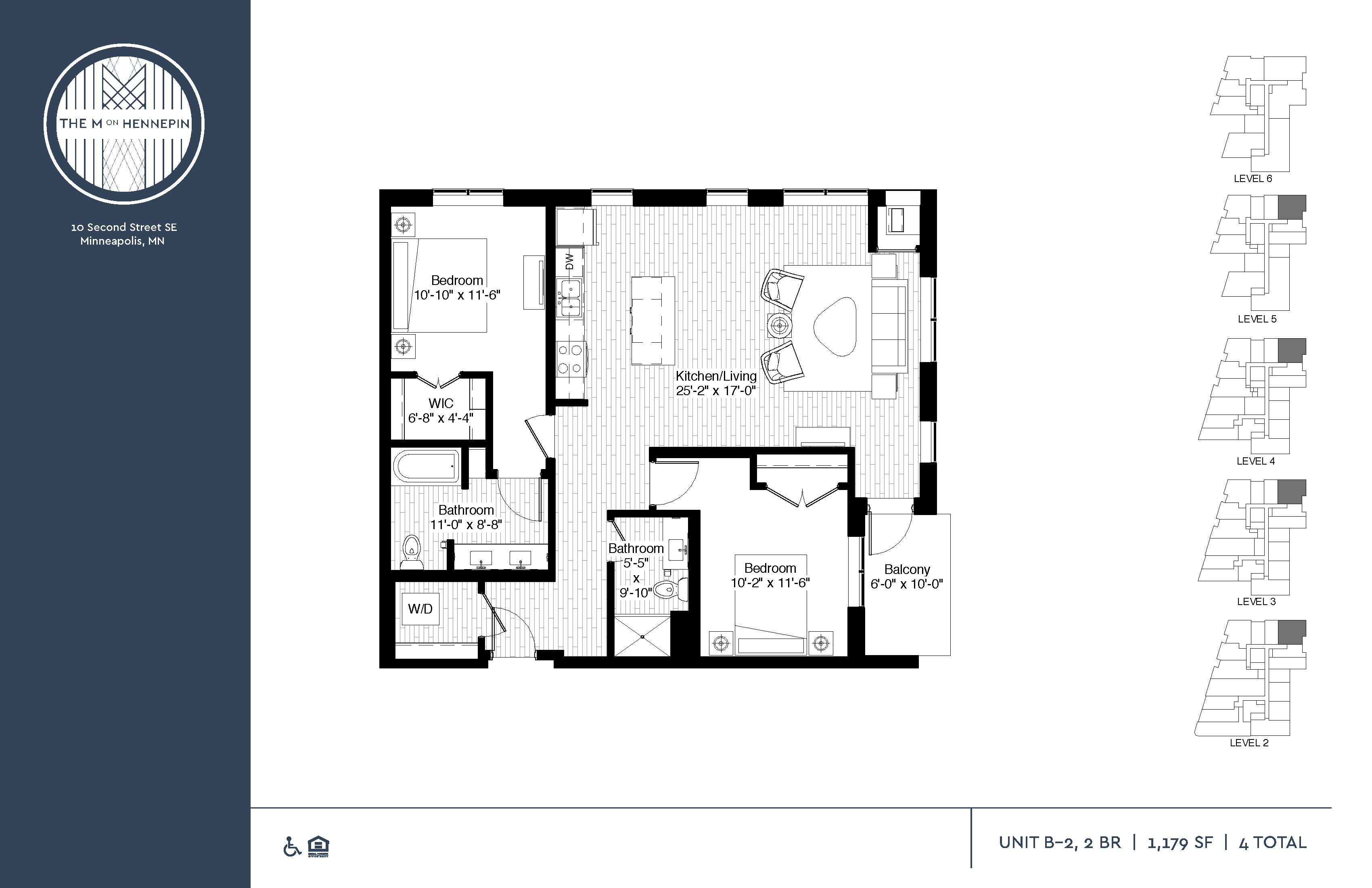 Studio, 1, 2 & 3 Bedroom Apartments in Minneapolis The M